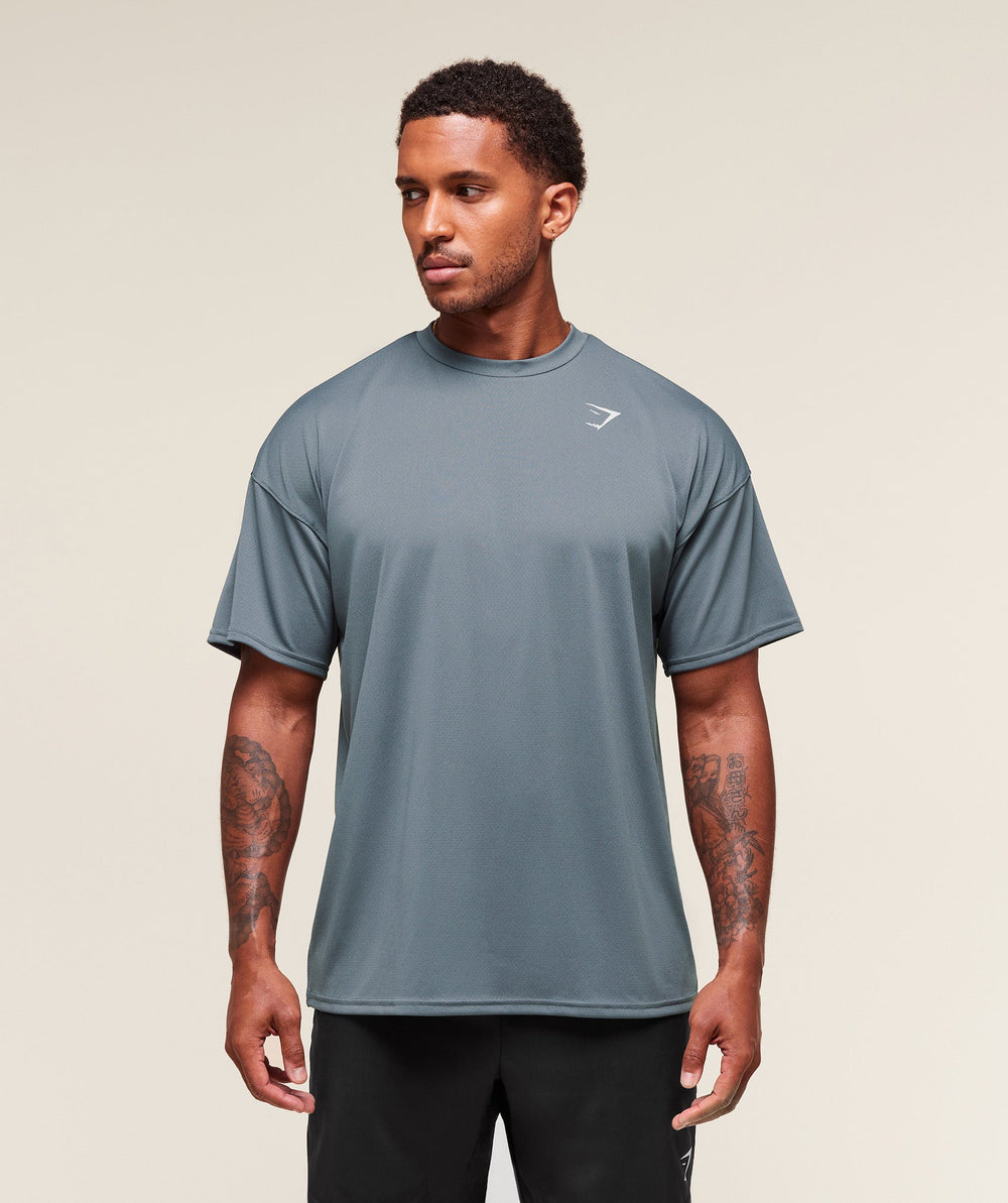 Arrival Oversized T-Shirt - Iron Blue