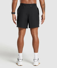 Land to Water 6" Shorts - Black