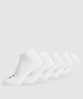 Trainer Sock 5pk - White