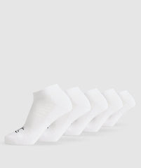 Trainer Sock 5pk - White