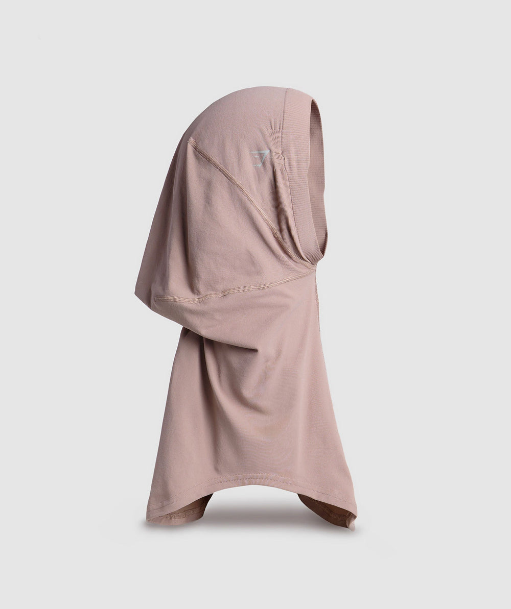 Seamless Sports Hijab - Powder Mauve