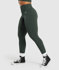Adapt Fleck x Whitney Leggings - Victory Green/ Unit Green