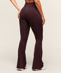 Everyday Seamless Flared Legging - Cherry Purple