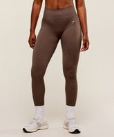 Adapt Fleck x Whitney Leggings - Soft Brown/Chestnut Pink
