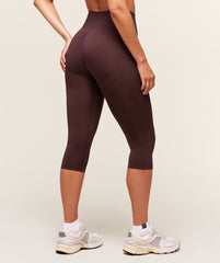 Everyday Seamless Capri Legging - Cherry Purple
