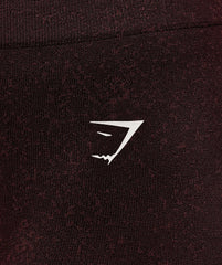 Adapt Fleck x Whitney Leggings - Cherry Purple/Rich Maroon