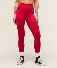 Lift Varsity Seamless Leggings - Carmine Red