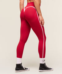 Lift Varsity Seamless Leggings - Carmine Red
