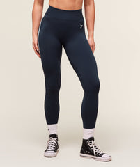 Lift Varsity Seamless Leggings - Heavy Blue