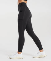 Pocket Leggings - Black