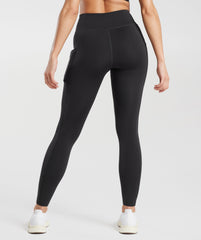 Pocket Leggings - Black