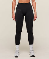 Everyday Seamless Graphic Leggings - Black