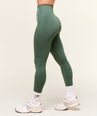 Vital Leggings - Dark Green Marl
