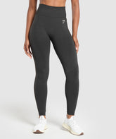 Vital Leggings - Black Marl
