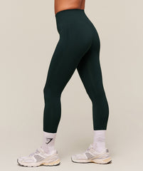 Everyday Seamless Graphic Leggings - Darkest Teal