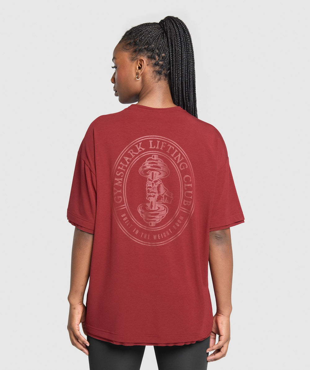 Superset Graphic T-shirt - Sets Red