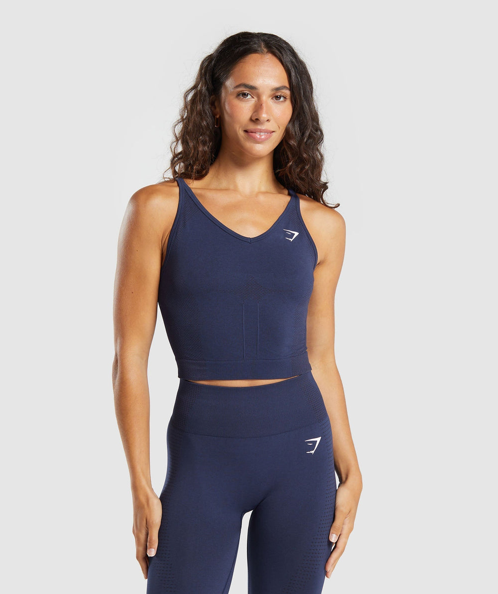 Vital Midi Tank - Heavy Blue Marl