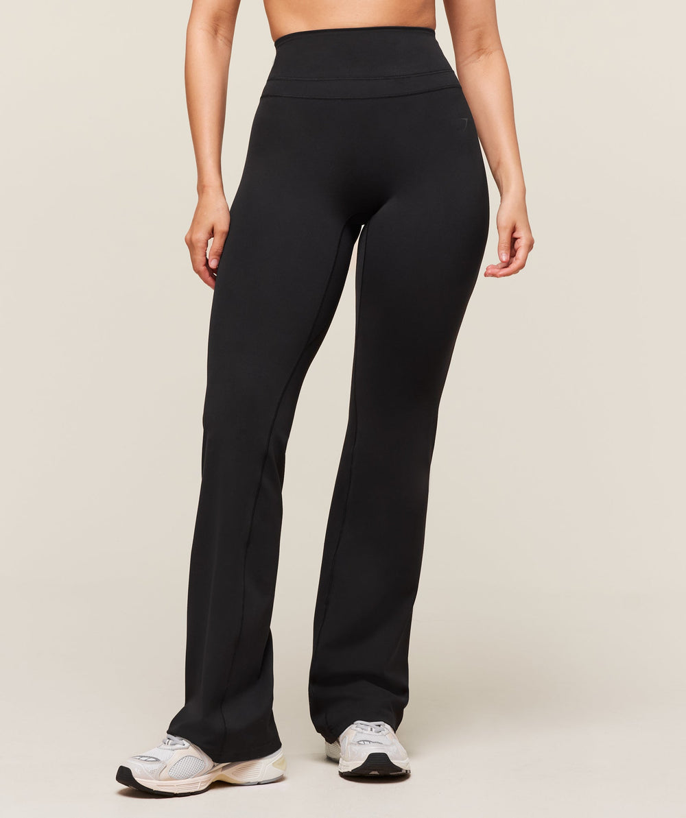 Whitney Flared Leggings - Black
