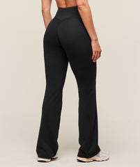 Whitney Flared Leggings - Black