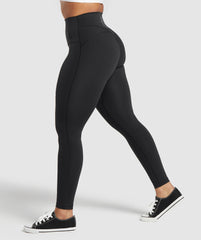 Legacy Short Leggings - Black