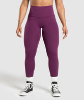 Legacy Regular Leggings - Magenta Purple