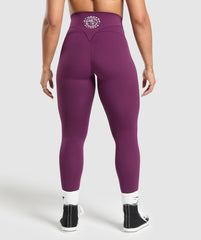Legacy Regular Leggings - Magenta Purple