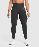 Vital Leggings - Black Marl