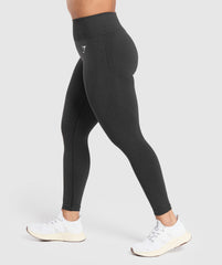 Vital Leggings - Black Marl