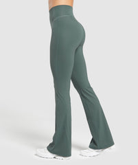 Elevate Flared Leggings 2.0 - Slate Teal