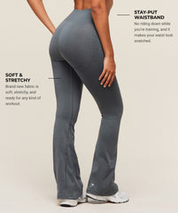 Vital Soft Flared Legging - Strong Grey/Marl
