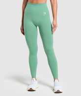 Vital Leggings - Lagoon Green Marl