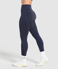 Apex Contrast Leggings - Heavy Blue/Force Blue