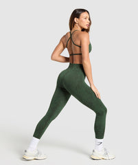 Adapt Camo Seamless Leggings - Green