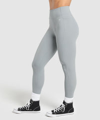 Lifting Pocket Leggings - Denim Grey
