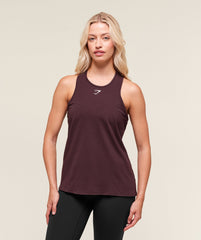 Lifting Essential Cotton Tank - Cherry Purple
