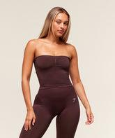 Everyday Seamless Midi Tube Top - Cherry Purple