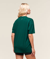 Block Oversized T-Shirt - Weighted Teal