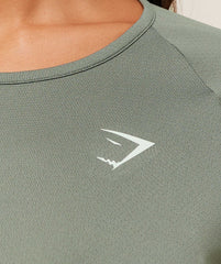 Training Long Sleeve Top - Unit Green