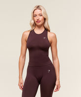 Everyday Seamless Tight Fit Tank - Cherry Purple