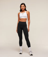 Alpha High Support Sports Bra - White