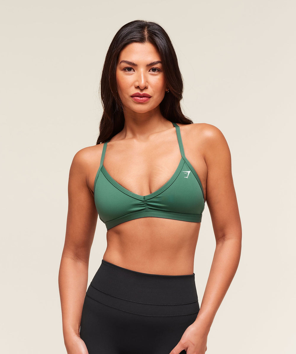 Minimal Sports Bra - Lift Green