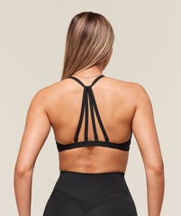 Minimal Sports Bra - Black
