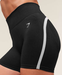 Lift Varsity Seamless Shorts - Black