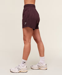 Training Fleece Shorts - Cherry Purple