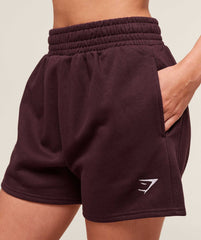 Training Fleece Shorts - Cherry Purple