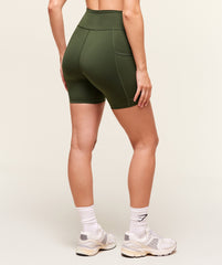 Pocket Shorts - Winter Olive