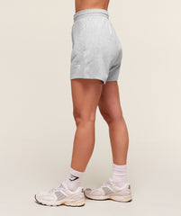Training Fleece Shorts - Light Grey Core Marl