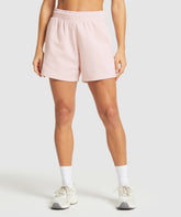 Training Fleece Shorts - Fair Pink