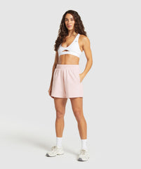 Training Fleece Shorts - Fair Pink