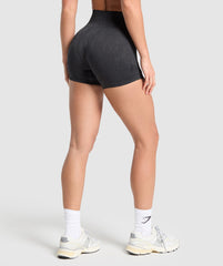 Adapt Camo Seamless Shorts - Asphalt Grey/Black